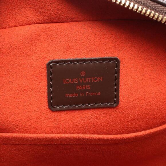 LOUIS VUITTON Authentic Brown Damier Leather Bag - Picture 4 of 8